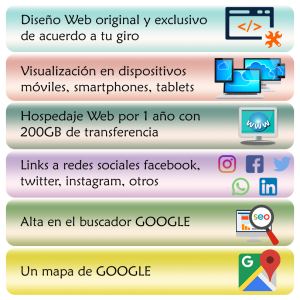 Diseño web Negocios
